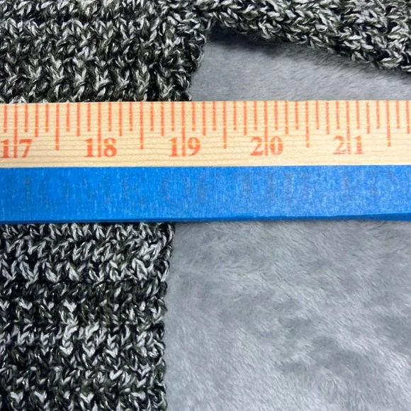 Gerard Darel Cardigan Women Size 2 Grey Excellent Wool Blend Gold Crest Buttons - Picture 12 of 16